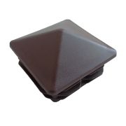 Заглушка 60*60 декор коричневая