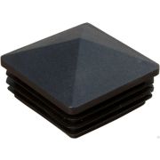 Заглушка 60*60 декор черная