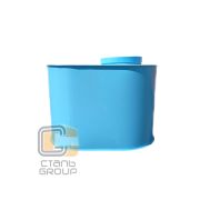 Емкость пластик пищ 0,5 куб м овал 1,1*0,75*0,75м