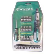 Набор Yonk (22 биты,10 торцевых головок)