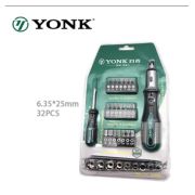 Набор отверток Yonk, 32pcs