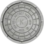 Люк чугунный легкий (тип Л/А15), 600/750 мм