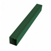 Столб (опора) для забора 3D, 2600 мм (60*60*2), зеленый (RAL6005)